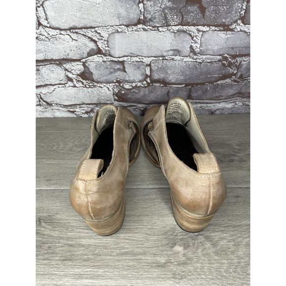 Freebird by Steven Mabel Brown Leather Oxfords Western Boots Women Sz 11M US/42 - Picture 7 of 16